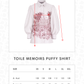 Toile Memoirs Puffy Shirt - Fuchu