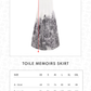 Toile Memoirs Skirt - Cloud