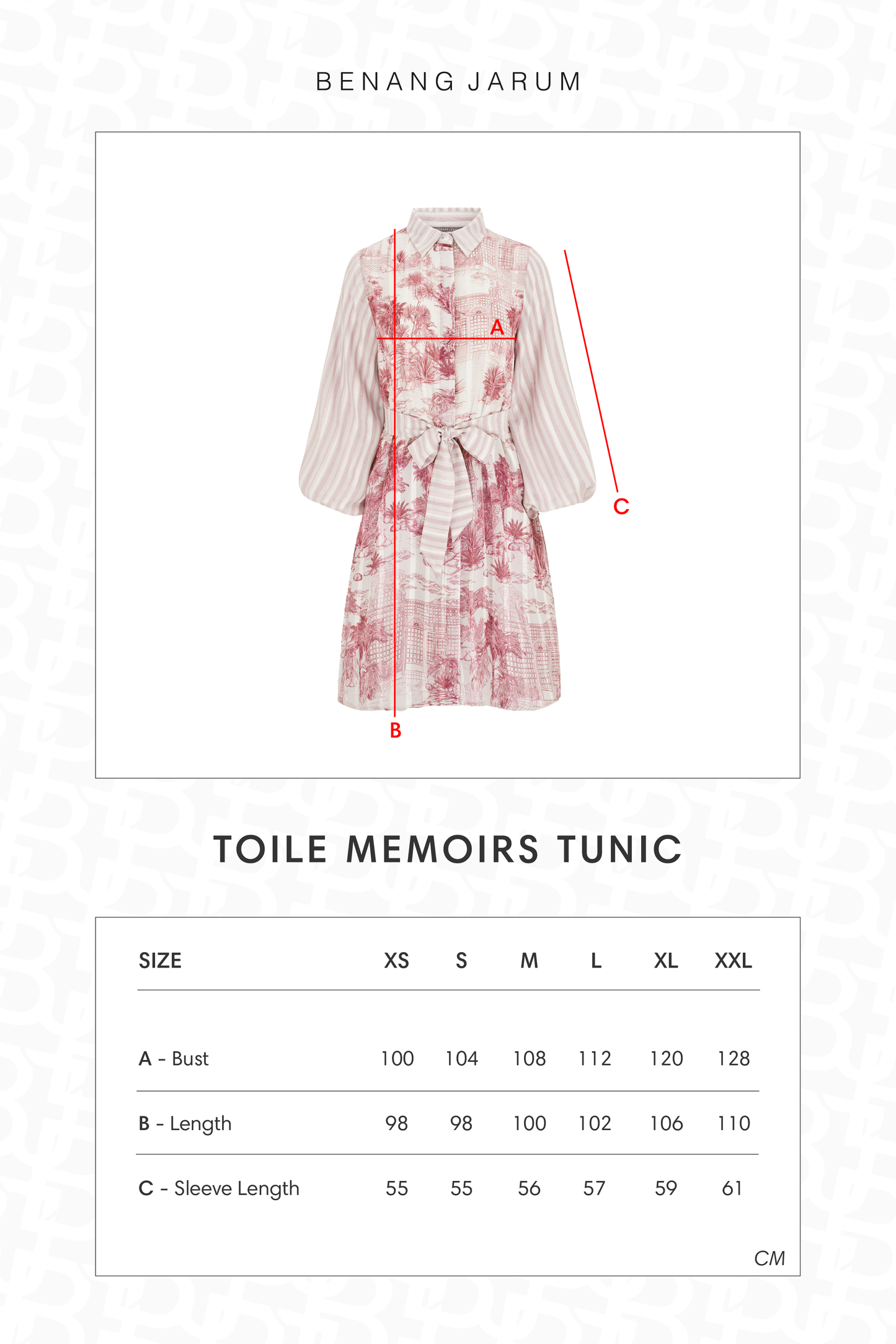 Toile Memoirs Tunic - Fuchu