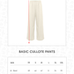 Basic Cullote Pants - Daisy