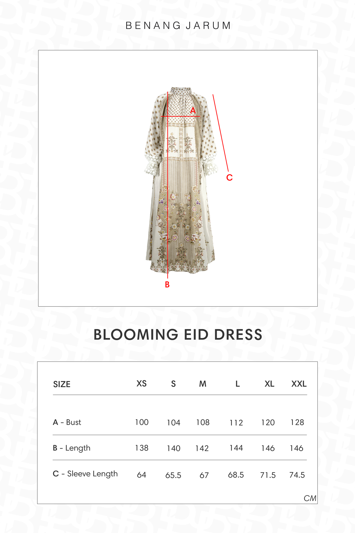 Blooming Eid Dress - Daisy