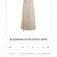 Blooming Eid Pleated Skirt - Daisy