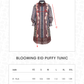 Blooming Eid Puffy Tunic - Carnation