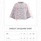 Ainsley Jacquard Shirt - Rose