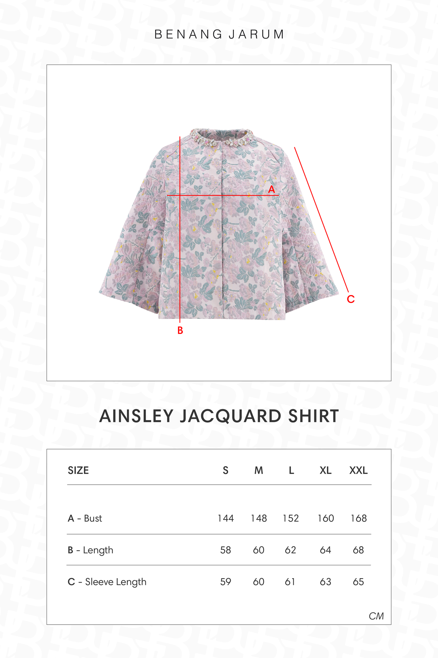 Ainsley Jacquard Shirt - Rose