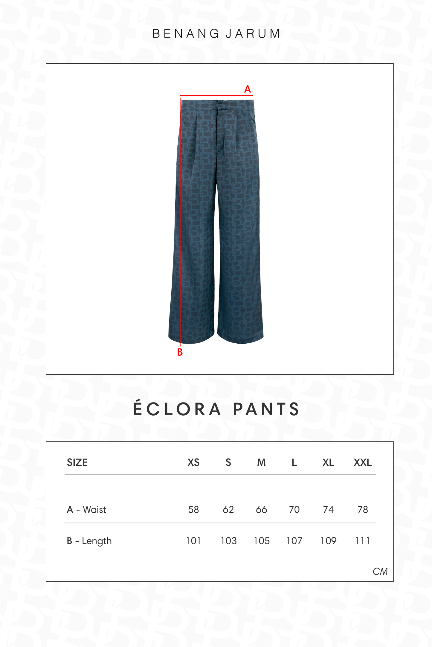 Eclora Satin Pants - Aconitum