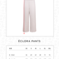 Eclora Pants - Lavender