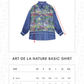 Art De La Nature Basic Shirt - Navy