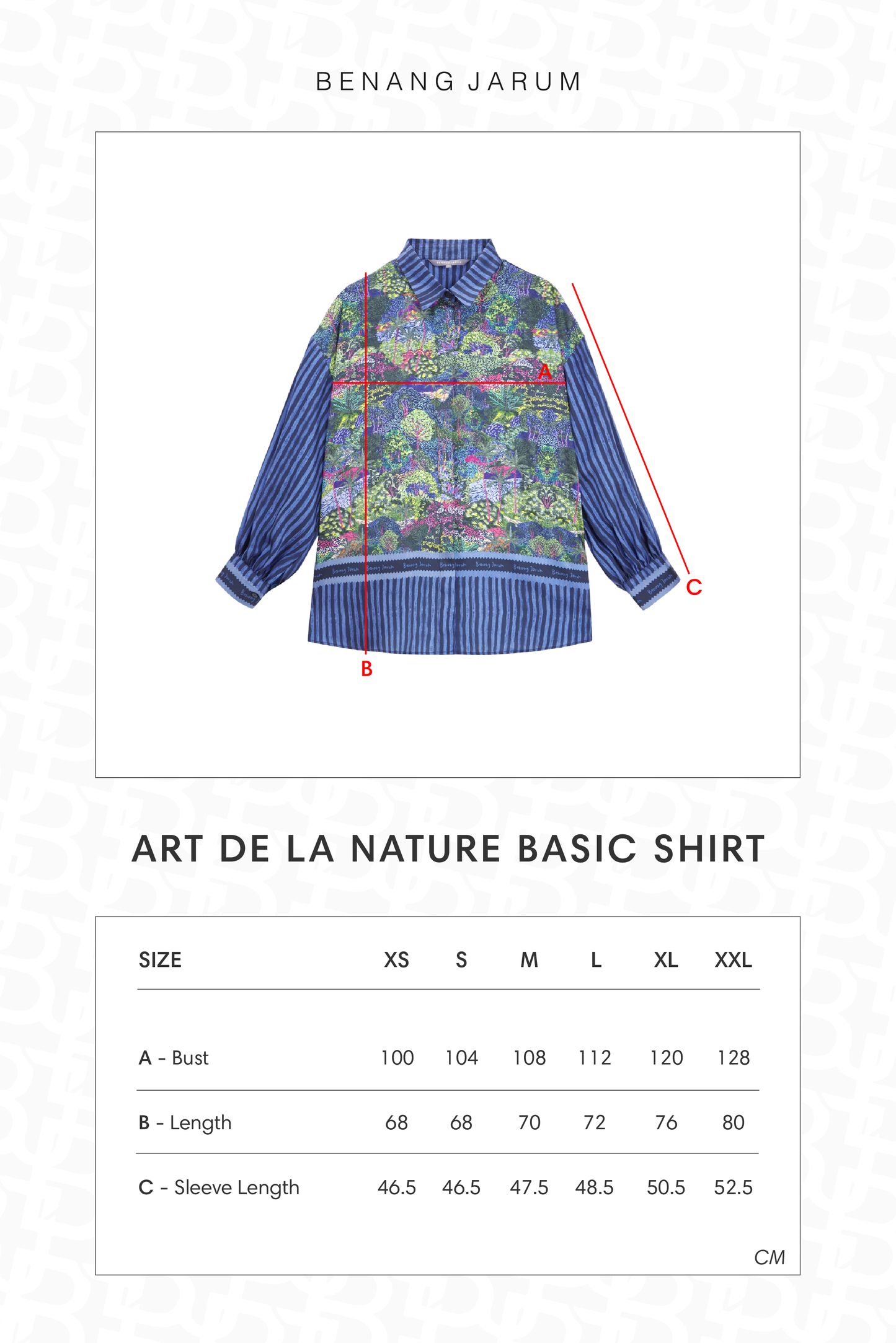 Art De La Nature Basic Shirt - Navy
