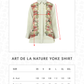 Art De La Nature Yoke Shirt - Sage