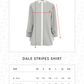 Dale Stripes Shirt - Grey