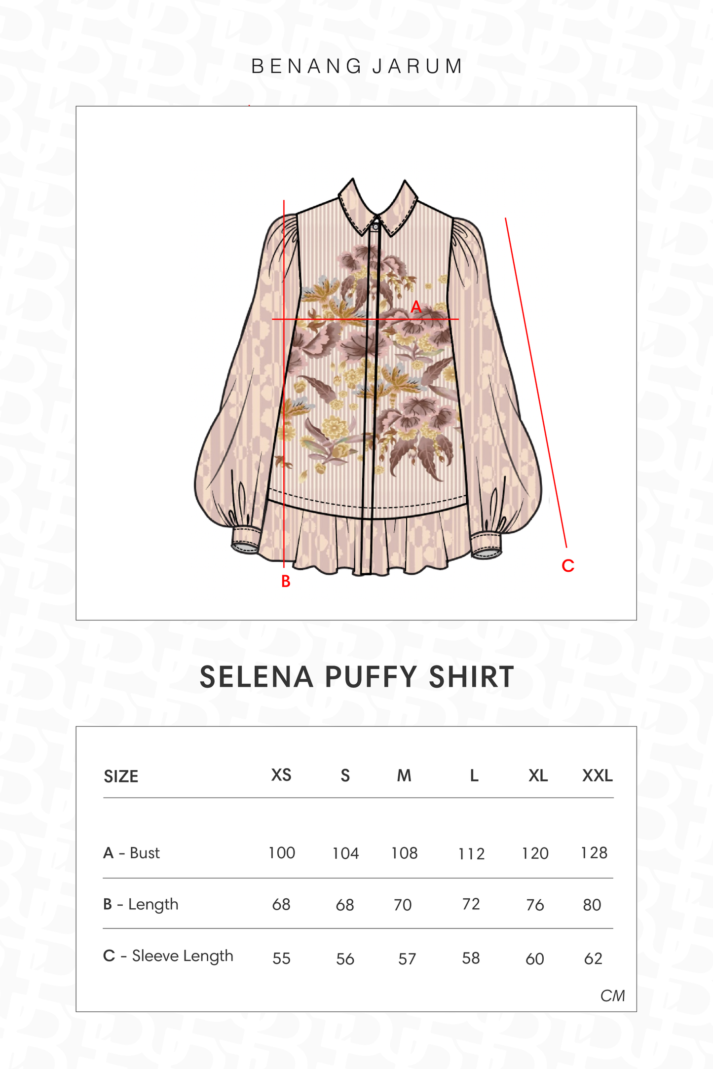 Selena Puffy Shirt - Garbera