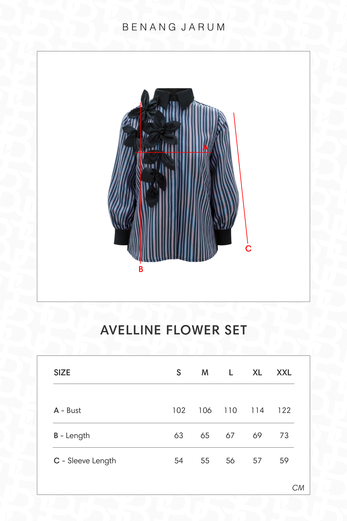 Avelline Flower Set - Indigo Amethyst