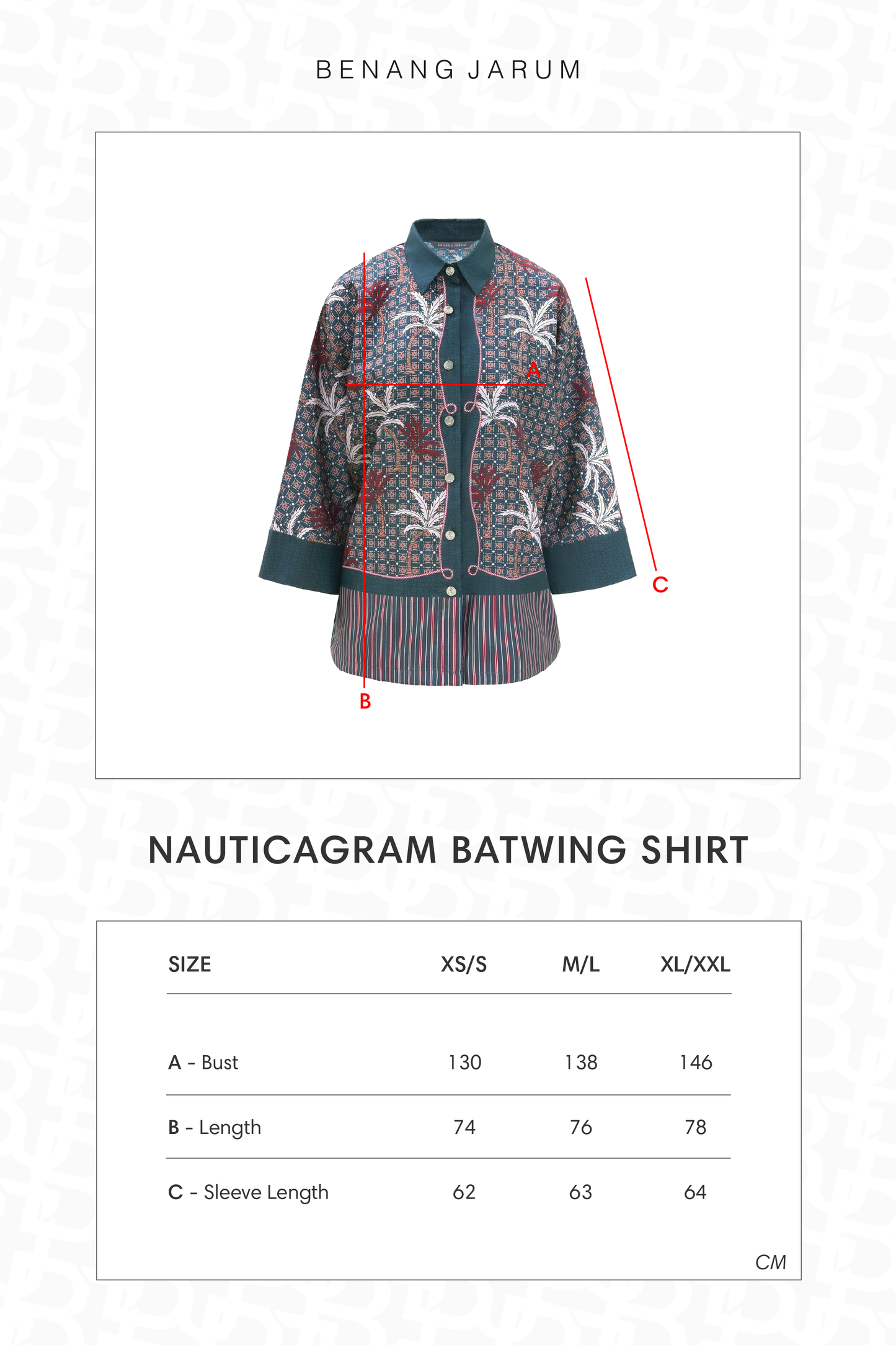 Nauticagram Batwing Shirt - Starfish