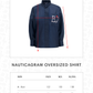 Nauticagram Oversized Shirt - Ocean