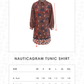 Nauticagram Tunic Shirt - Terracota