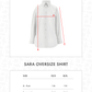 Sara Oversize shirt - White
