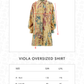 Viola Oversized Shirt - Marigold