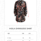 Viola Oversized Shirt - Dark Viola