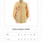 Viola Basic Shirt - Marigold